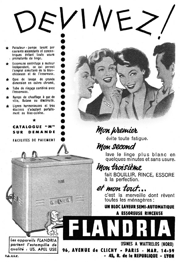 Marque Flandria 1954