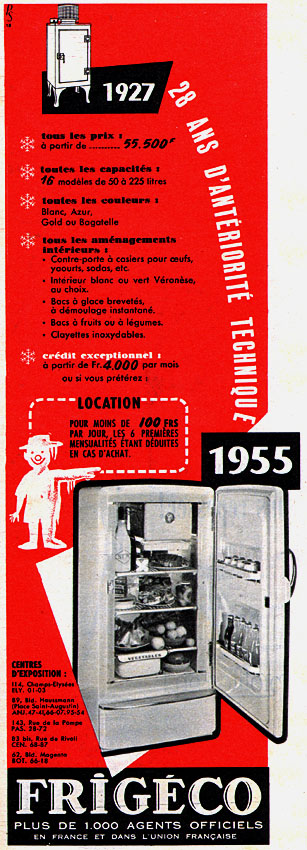 Marque Frig�co 1955