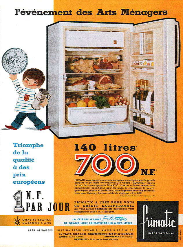 Marque Frimatic 1961