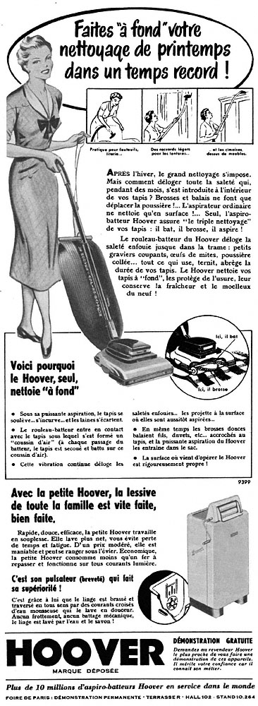 Marque Hoover 1953
