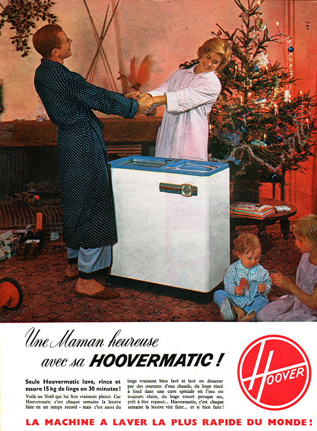 Publicit� Hoover 1960