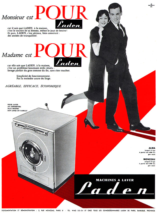 Publicit� Laden 1957