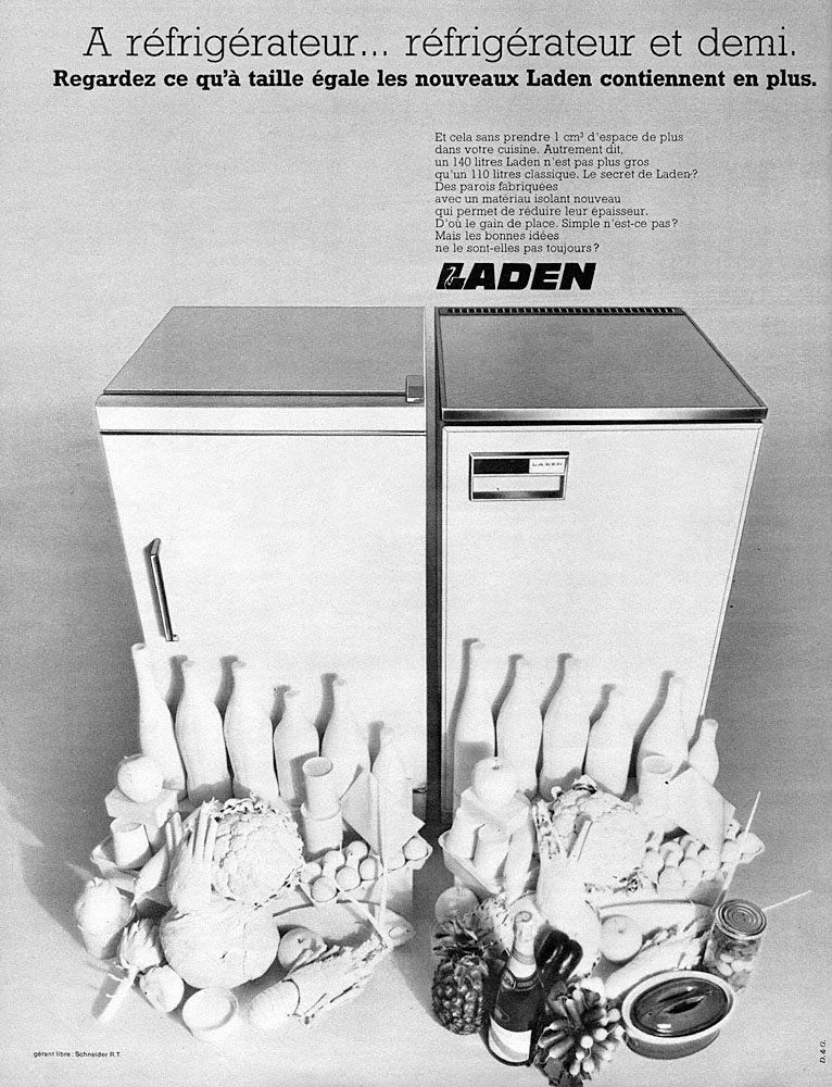 Publicit� Laden 1968