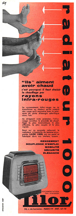 Publicit� Lilor 1956