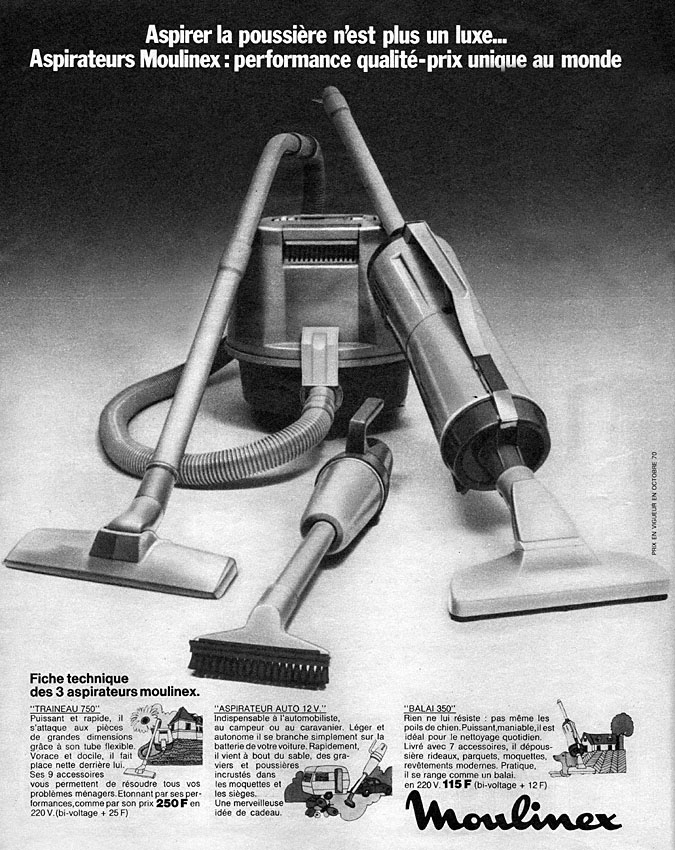 Marque Moulinex 1971
