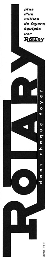 Marque Rotary 1957