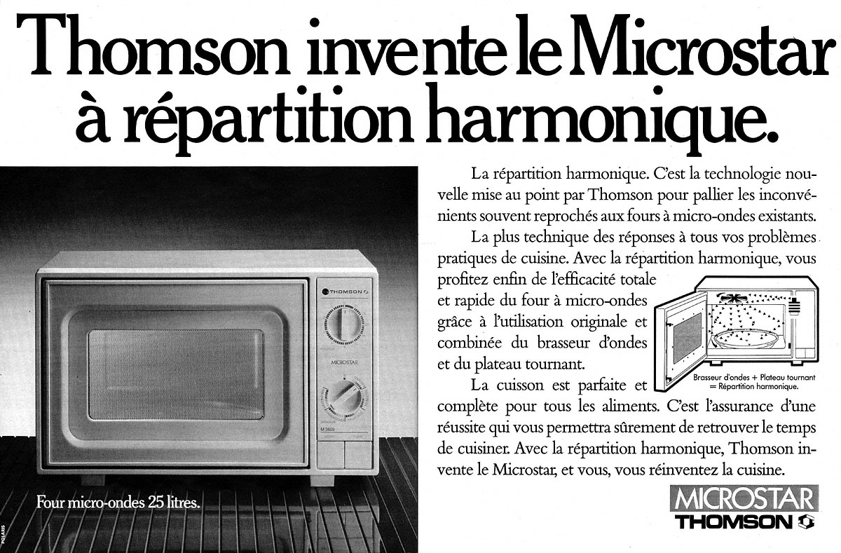 Publicit� Thomson 1986