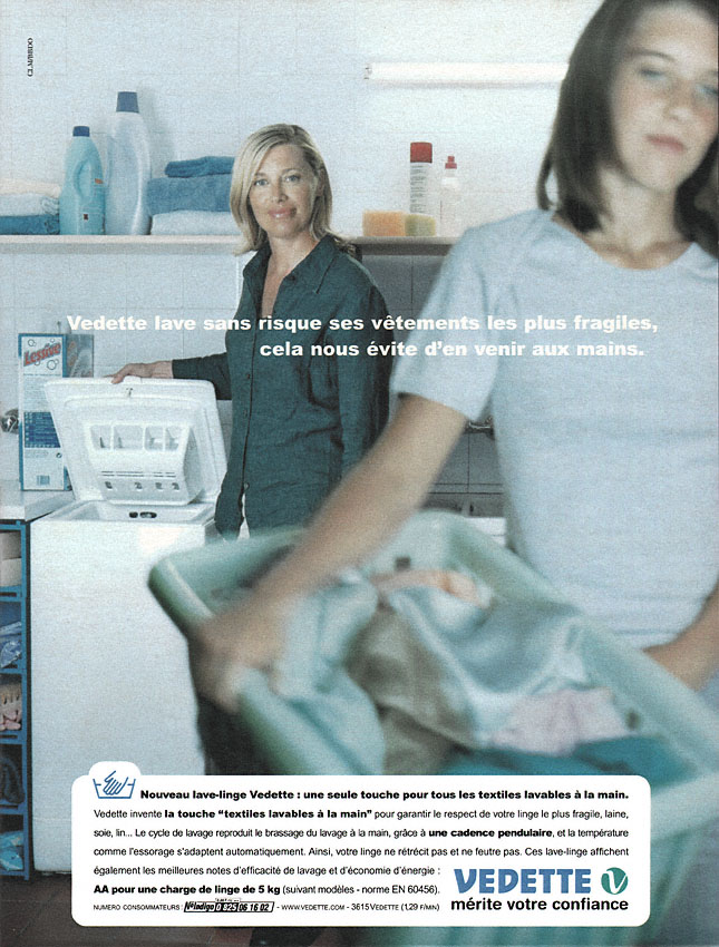 Publicit� Vedette 1999
