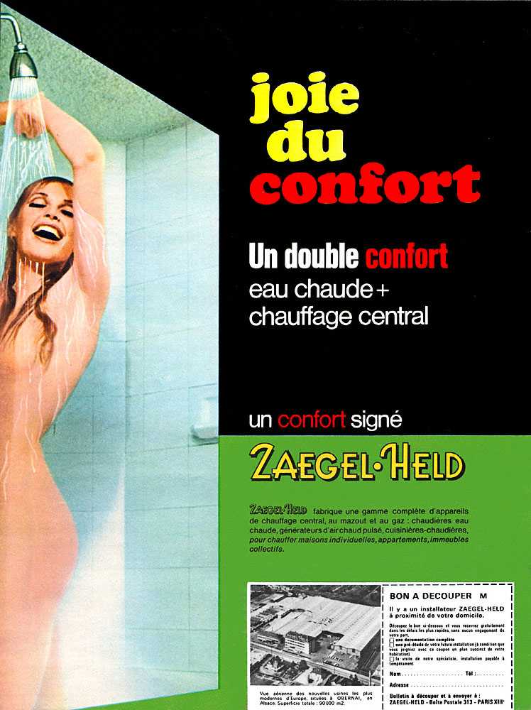 Publicit� Zaegel Held 1967