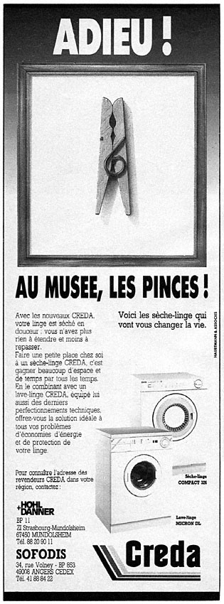 Publicit� Divers 1988