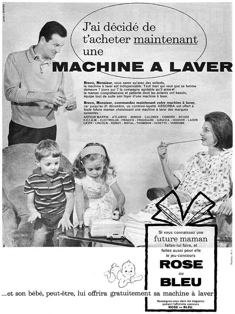 Publicit� Divers 1960