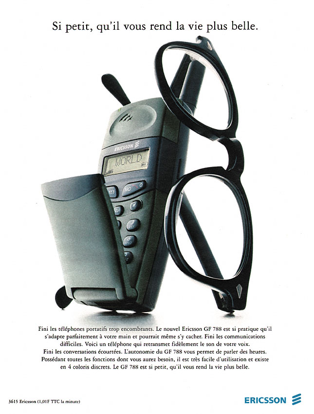 Publicit� Ericsson 1997
