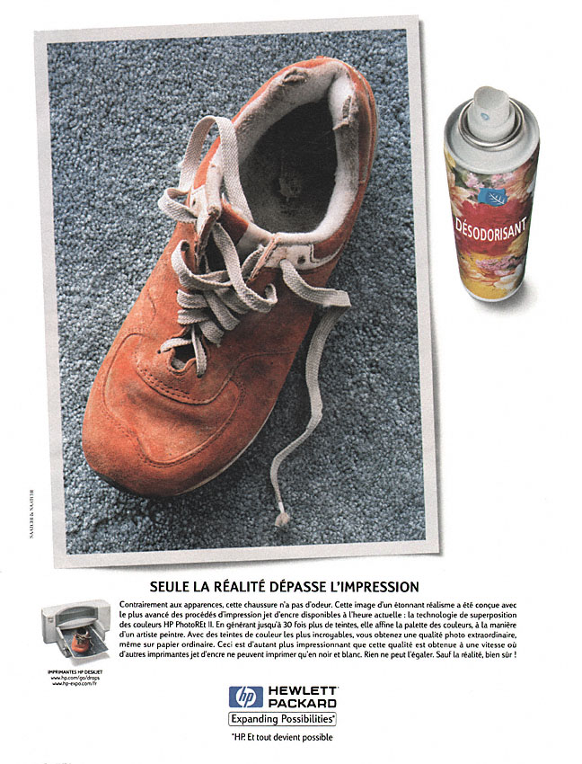Publicit� Hewlett-Packard 1999