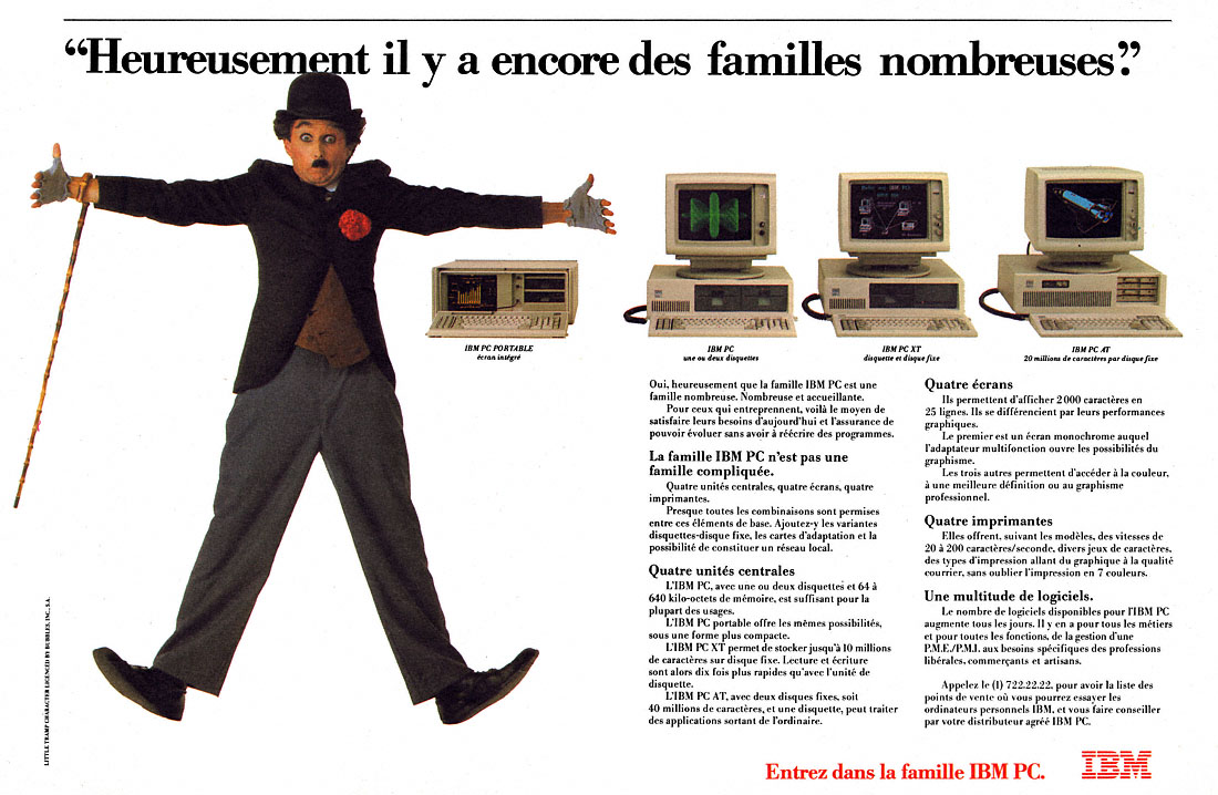 Publicit� Ibm 1985