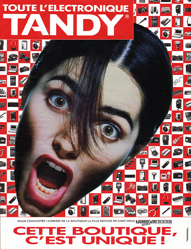 Publicit� Tandy 1990