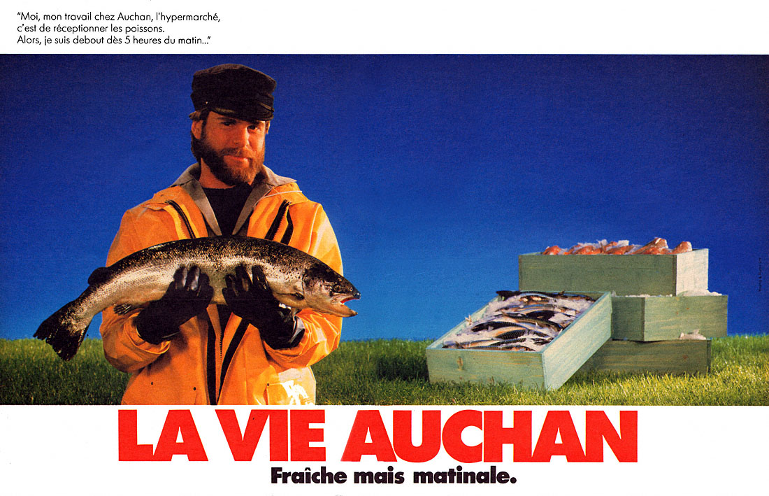 Publicit� Auchan 1983