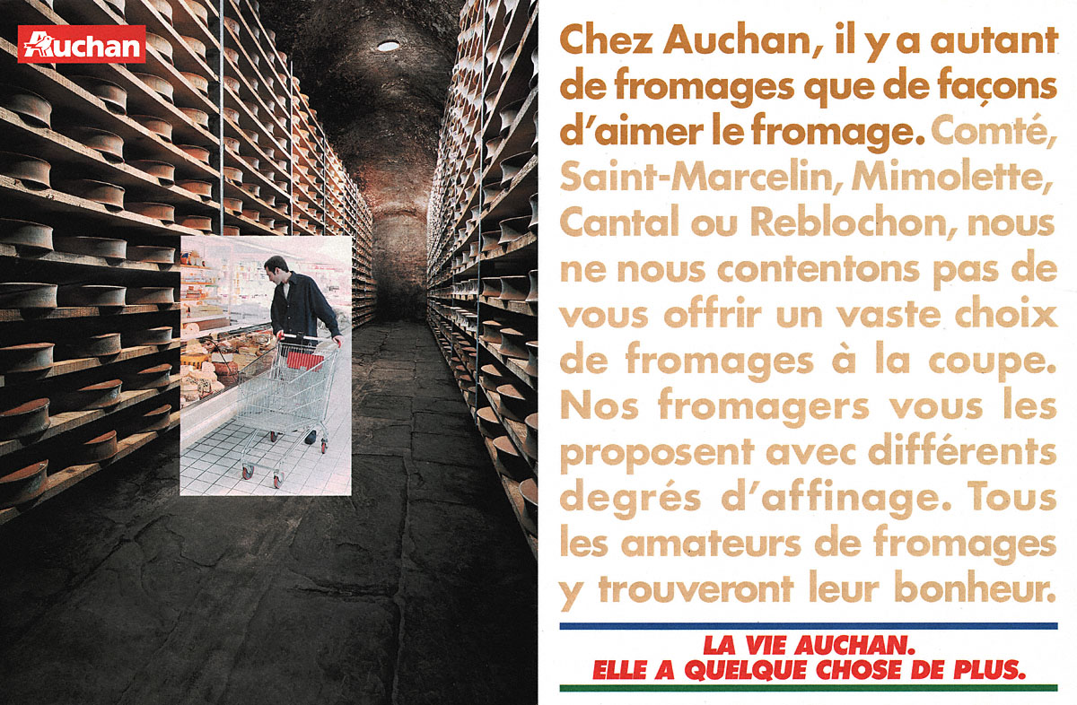 Publicit� Auchan 1998