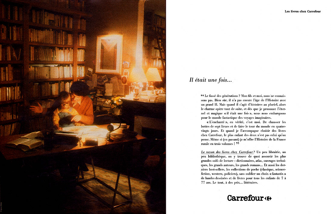 Publicit� Carrefour 1981