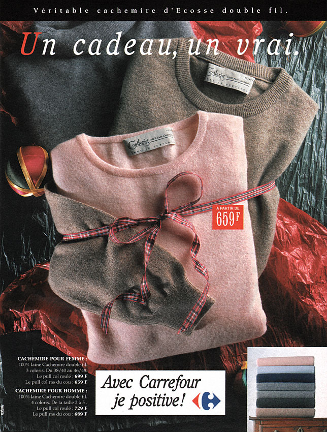 Publicit� Carrefour 1995