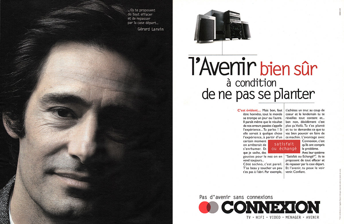 Publicit� Connexion 1995