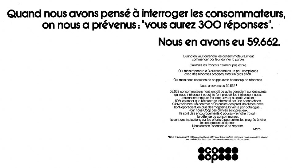 Marque Coop 1974