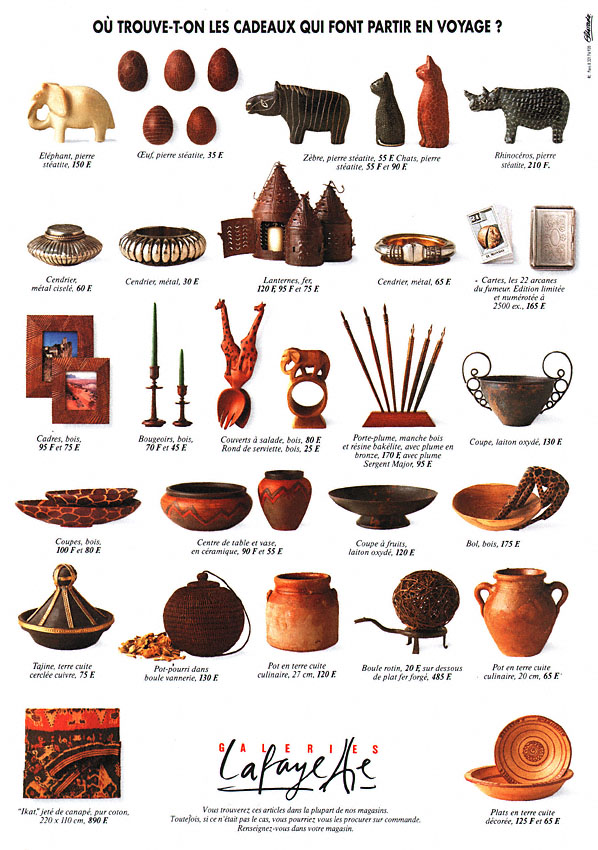 Publicit� Galeries Lafayette 1993