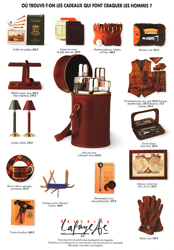 Publicit� Galeries Lafayette 1993