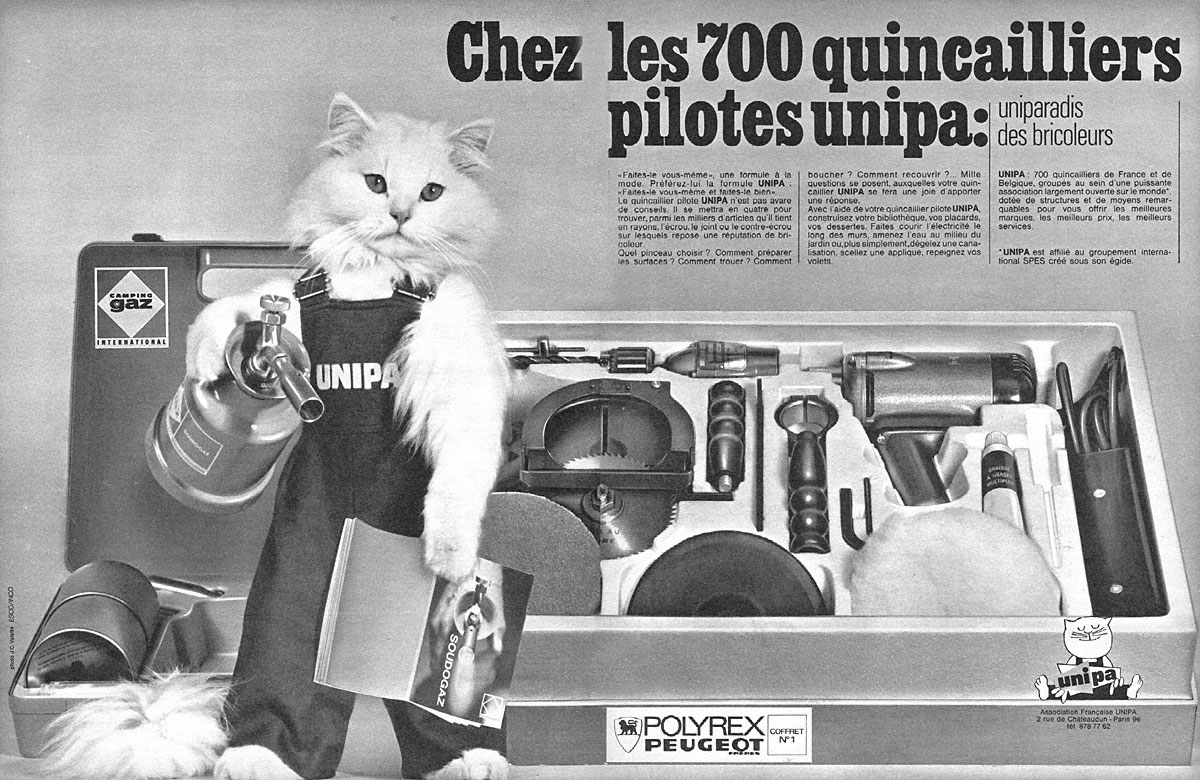Publicit� Unipa 1967