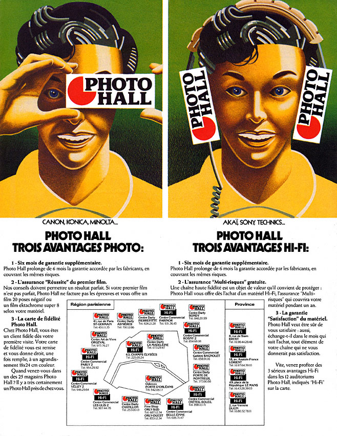 Publicit� Divers 1979