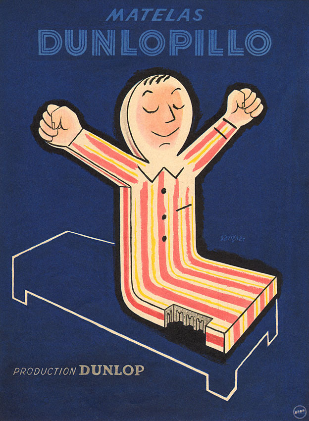 Marque Dunlopillo 1951