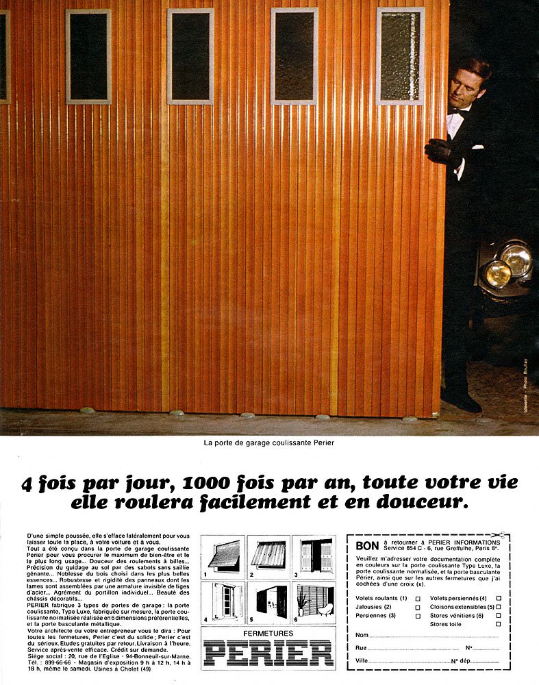 Publicit� Perier 1970