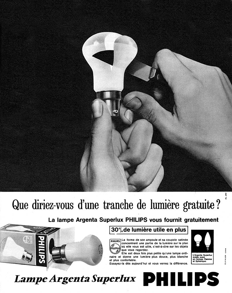 Publicit� Philips 1963