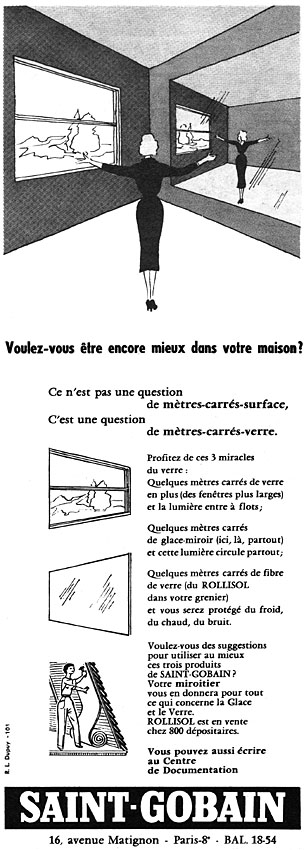 Marque Saint Gobain 1956