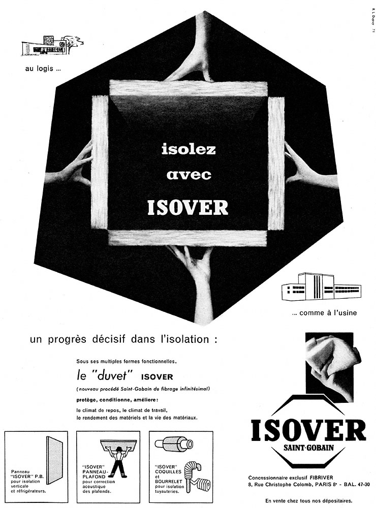 Marque Saint Gobain 1960