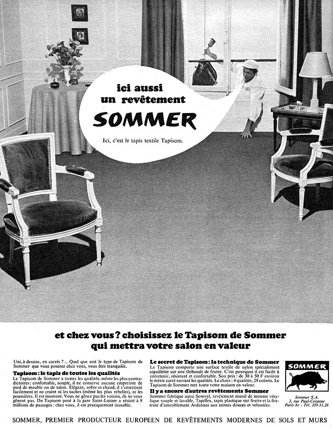 Publicit� Sommer 1966