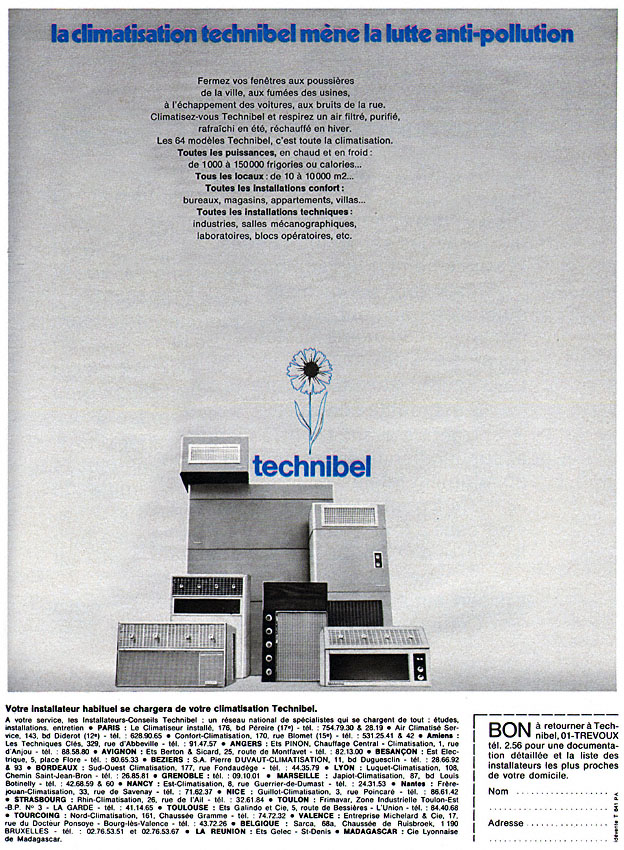 Marque Technobel 1972