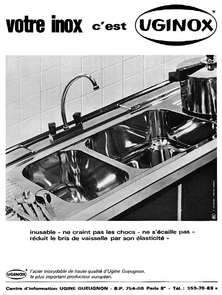 Marque Uginox 1968