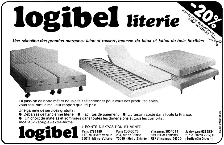 Publicit� Divers 1980