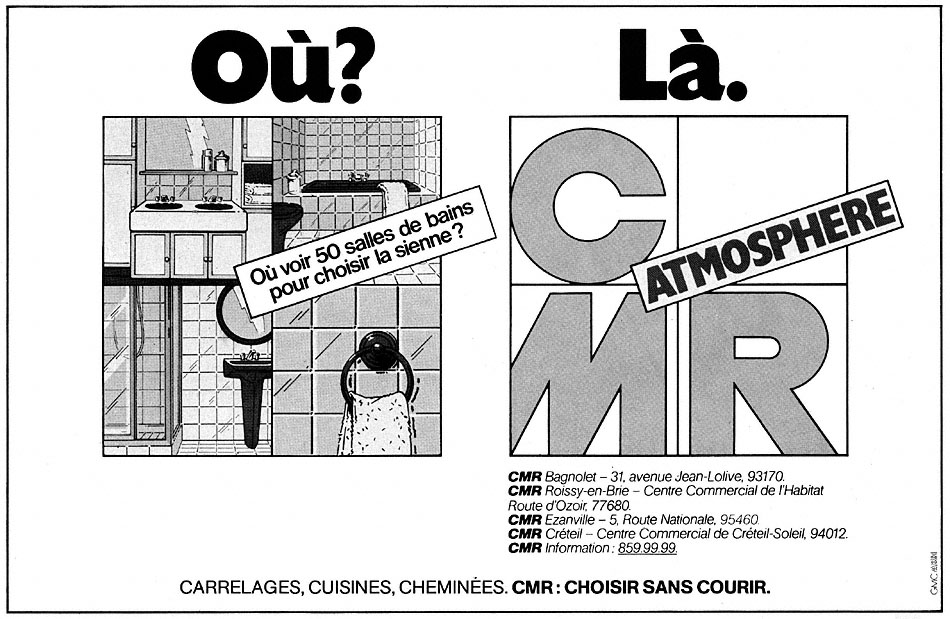 Publicit� Divers 1981