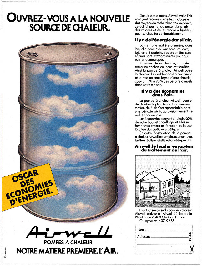 Publicit� Divers 1981