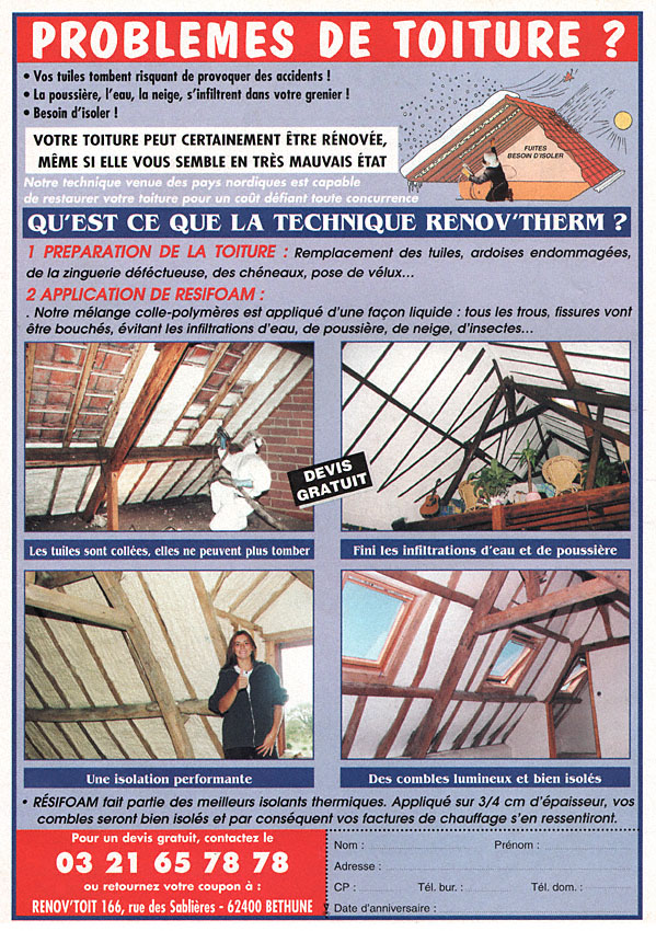 Publicit� Divers 1998