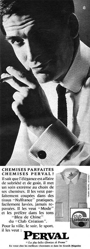 Publicit� Perval 1963