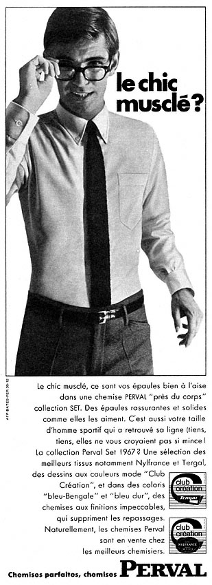 Publicit� Perval 1967