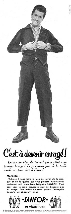 Publicit� Sanfor 1956