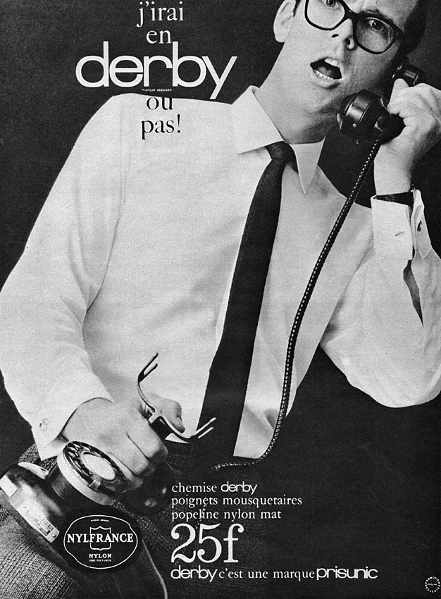 Publicit� ZDivers Chemises 1964