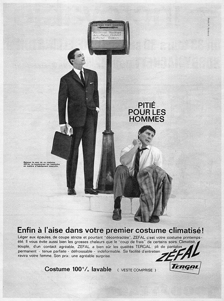 Publicit� Zefal 1962