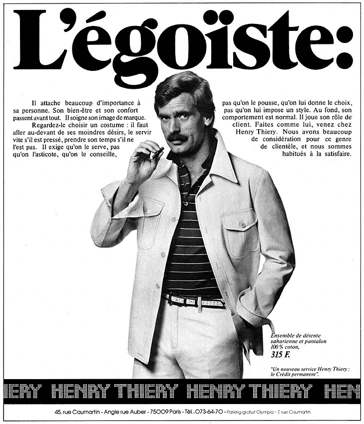 Publicit� Divers 1976