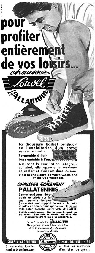 Publicit� Divers 1952