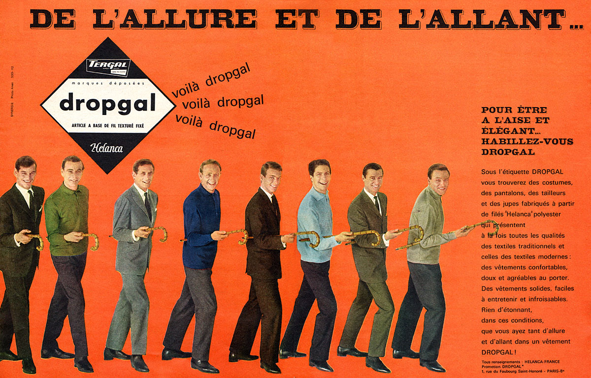 Publicit� Divers 1962