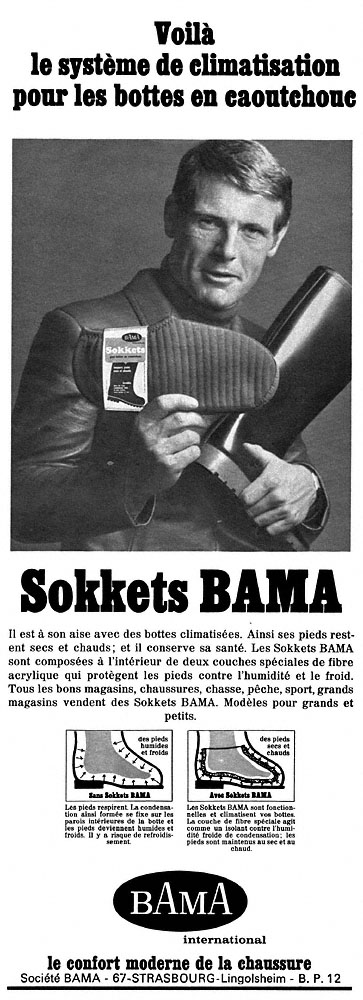 Publicit� Bama 1967